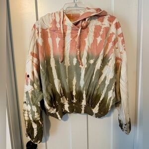 Young fabulous & broke crop hoodie